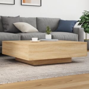 Pood24 kohvilaud, Sonoma tamm, 100 x 100 x 31 cm, tehispuit