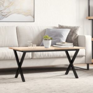 Pood24 kohvilaua jalad, X-raam, 70 x 30 x 43 cm, malm