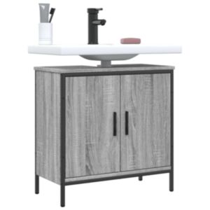 Pood24 valamukapp, hall Sonoma tamm, 60x30x60 cm, tehispuit