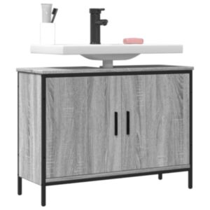 Pood24 valamukapp, hall Sonoma tamm, 80 x 30 x 60 cm, tehispuit