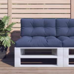 Pood24 euroaluse istmepadi, tumesinine, 120x40x12 cm, kangas