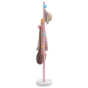 Pood24 riidenagi, roosa, 176 cm, pulbervärvitud raud