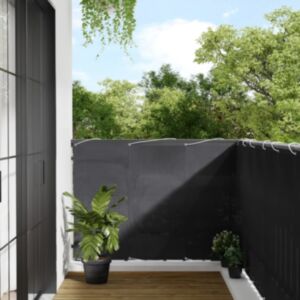 Pood24 rõdusirm, antratsiithall, 120x700 cm, 100% polüester oxford