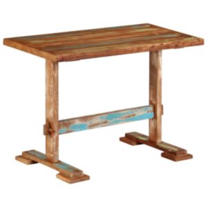 Pood24 söögilaud, 110 x 55 x 78 cm, taastatud puit