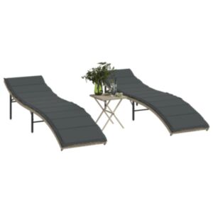 Pood24 lamamistoolid 2 tk, lauaga, helehall, polürotang
