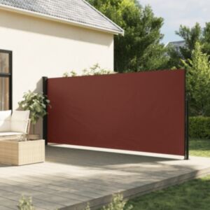 Pood24 lahtitõmmatav külgsein, pruun, 160 x 500 cm