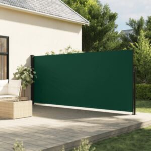 Pood24 lahtitõmmatav külgsein, tumeroheline, 160 x 500 cm