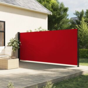 Pood24 lahtitõmmatav külgsein, punane, 180 x 500 cm