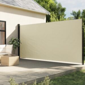 Pood24 lahtitõmmatav külgsein, kreemjas, 200 x 500 cm