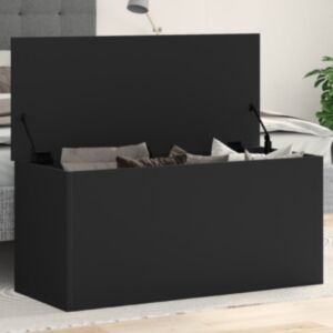 Pood24 hoiukast, must, 100x42x46 cm, tehispuit