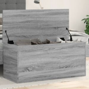 Pood24 hoiukast, hall Sonoma tamm, 100x42x46 cm, tehispuit