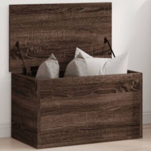 Pood24 hoiukast, pruun tamm, 60 x 35 x 35 cm, tehispuit