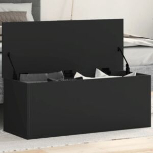 Pood24 hoiukast, must, 90 x 35 x 35 cm, tehispuit