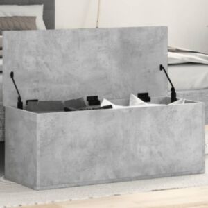 Pood24 hoiukast, betoonhall, 90 x 35 x 35 cm, tehispuit