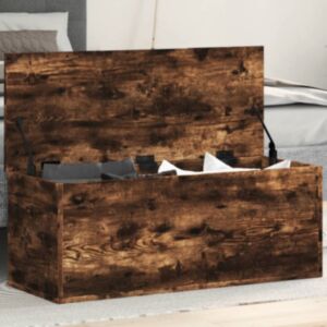 Pood24 hoiukast, suitsutatud tamm, 90 x 35 x 35 cm, tehispuit