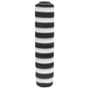 Pood24 privaatsusvõrk, antratsiit ja valge, 1,5 x 50 m, HDPE, 195 g/m²