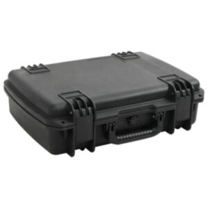 Pood24 kaasaskantav transpordikohver, must, 50,5x37x14,5 cm, PP