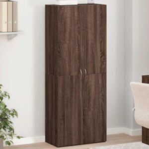 Pood24 dokumendikapp, pruun tamm, 60x32x153 cm, tehispuit
