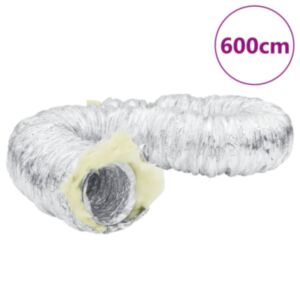 Pood24 isoleeritud ventilatsioonitoru, alumiinium, 6 m Ø10 cm