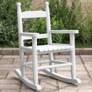 Pood24 kiiktool lastele, valge, paplipuit