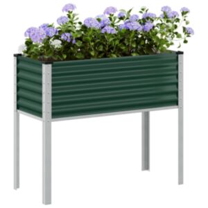 Pood24 aia taimekast, roheline, 100x41x90 cm, teras