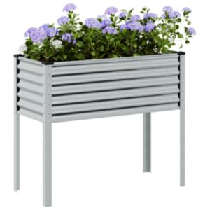 Pood24 aia taimekast, 100x41x90 cm, tsingitud teras