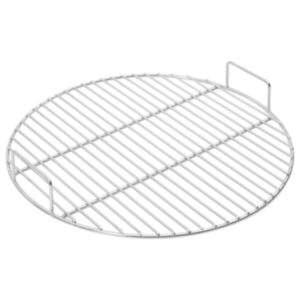 Pood24 ümmargune grillrest käepidemetega, Ø34,5 cm, roostevaba teras