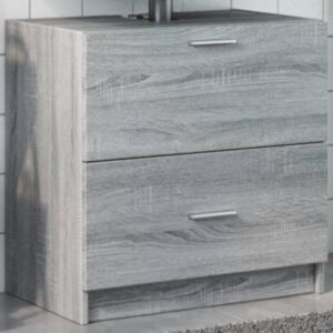 Pood24 valamukapp, hall Sonoma tamm, 59x37x59 cm, tehispuit