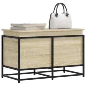 Pood24 kaanega hoiukast, Sonoma tamm, 80x40x51,5 cm, tehispuit
