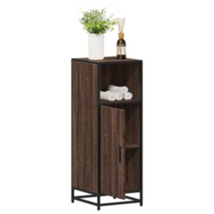 Pood24 vannitoakapp pruun tamm 35x37,5x100 cm ehituspuit