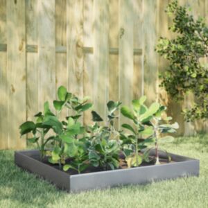 Pood24 taimekast, 100x100x26 cm, tsingitud teras