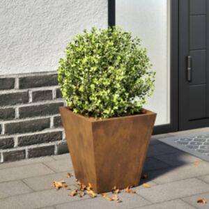 Pood24 aia taimekast, 30x30x30 cm Corten teras