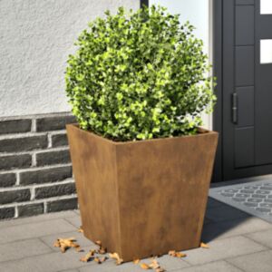 Pood24 taimekastid 2 tk, 40x40x40 cm, Corten teras