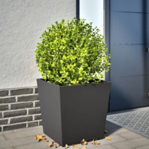 Pood24 aia taimekast, must, 50 x 50 x 50 cm, teras