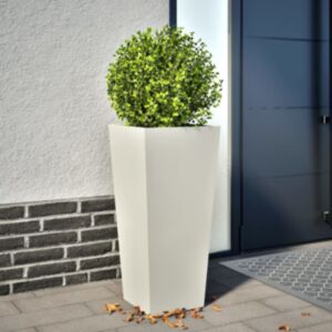 Pood24 aia taimekast, valge, 35x35x75 cm, teras
