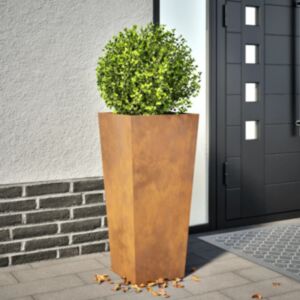 Pood24 aia taimekast, 35x35x75 cm Corten teras
