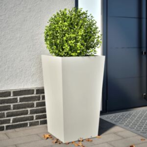 Pood24 aia taimekast, valge, 45x45x75 cm, teras