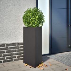 Pood24 aia taimekastid 2 tk, must, kolmnurk, 40x34,5x70 cm, teras