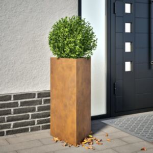 Pood24 aia taimekastid 2 tk, kolmnurk, 40x34,5x70 cm, Corten teras