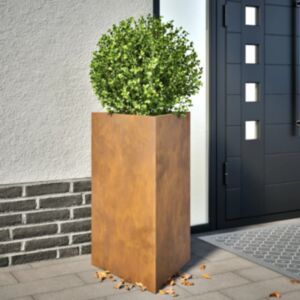Pood24 aia taimekast, kolmnurk, 50x43x75 cm Corten teras