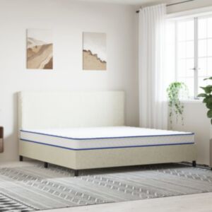 Pood24 mäluvahust madrats valge 200x200x17 cm