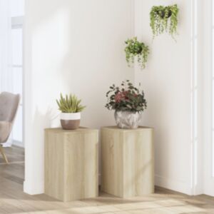 Pood24 taimealused 2 tk, Sonoma tamm, 30x30x50 cm, tehispuit