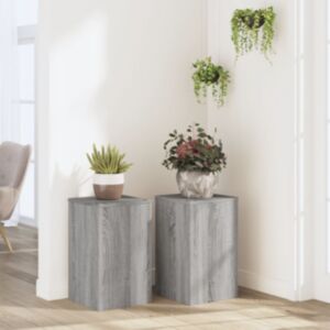 Pood24 taimealused 2 tk, hall Sonoma, 30x30x50 cm, tehispuit
