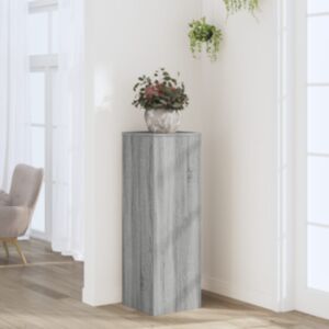 Pood24 taimealus, hall Sonoma tamm, 33 x 33 x 100 cm, tehispuit