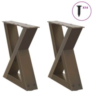 Pood24 Diivanilaua jalad 2 tk Naturaalne Teras 30x(30-31,3) cm Teras