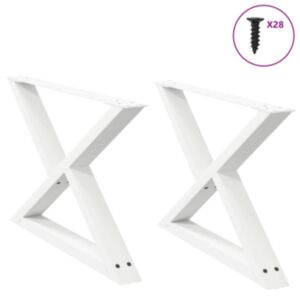 Pood24 Diivanilaua jalad 2 tk Valge 70x(42-43,3) cm Teras
