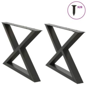 Pood24 Diivanilaua jalad 2 tk Antratsiit 70x(42-43,3) cm Teras