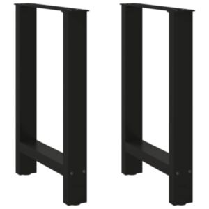 Pood24 söögilaua jalad, must, 2 tk, 50x(72-73) cm, teras