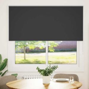 Pood24 pimendav ruloo must 145x130 cm kanga laius 141,6 cm polüester