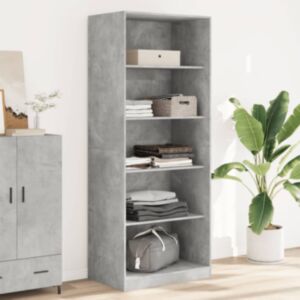 Pood24 garderoob betoonhall 80x50x200 cm tehispuit
